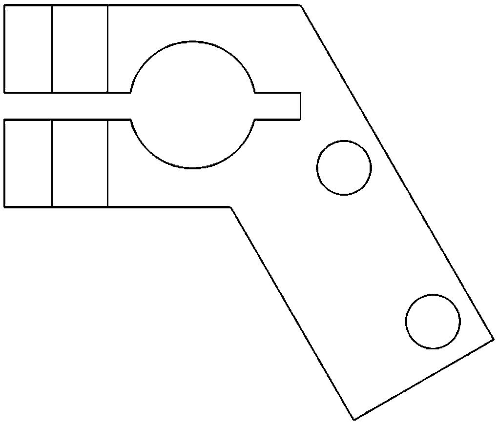 Special fixture applied to aluminum thick film resistivity method vacuum evaporation device