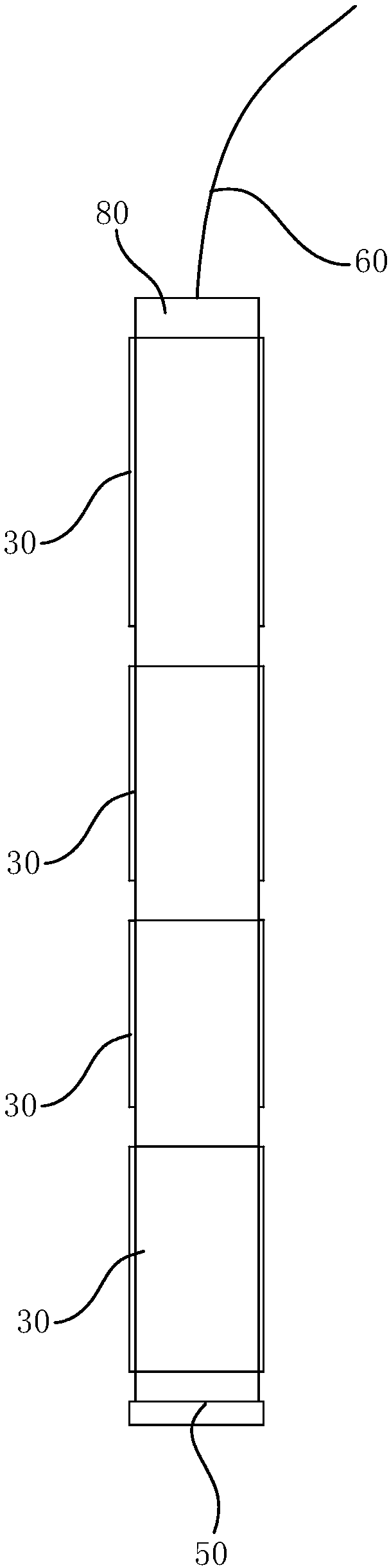 Deep hole smooth tunnel blasting system and construction method of the tunnel