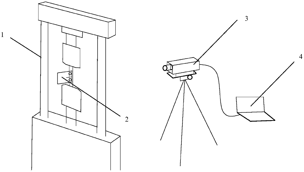 Method and device of measuring dynamic crack lengths