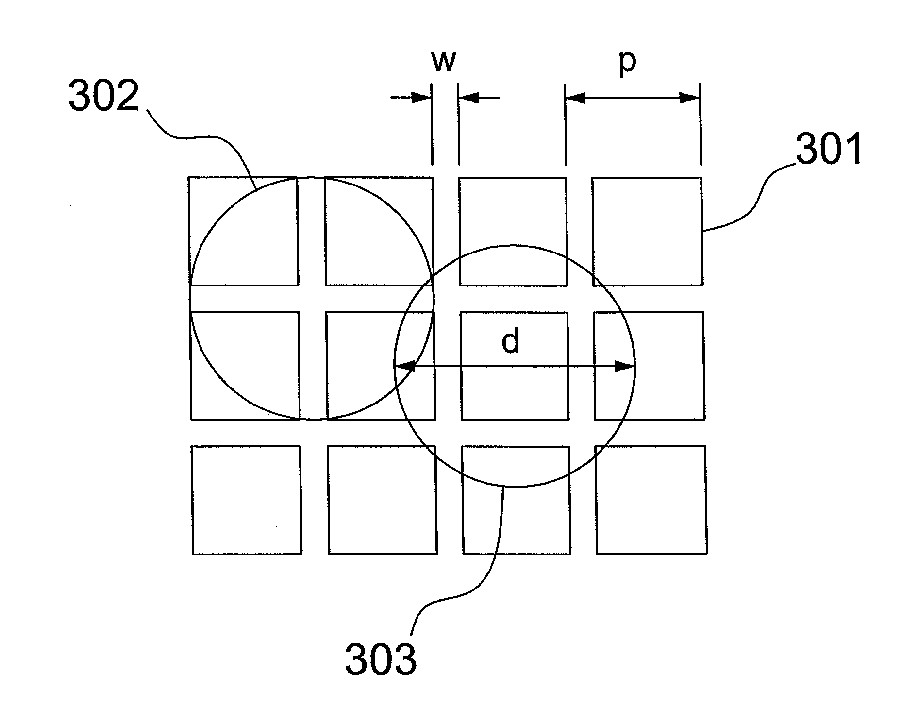 Thermal imager with protective grid