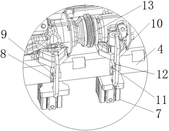 Automatic exhaust welding tool for stainless steel heat insulation cover