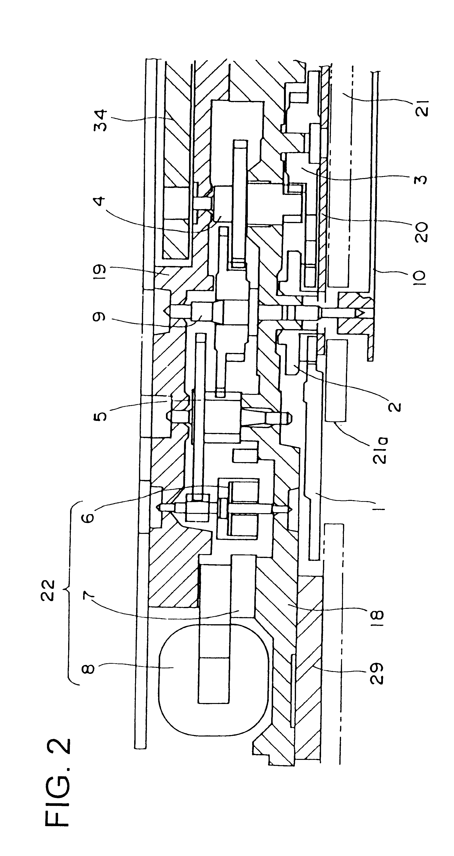 Small electronic apparatus having function display