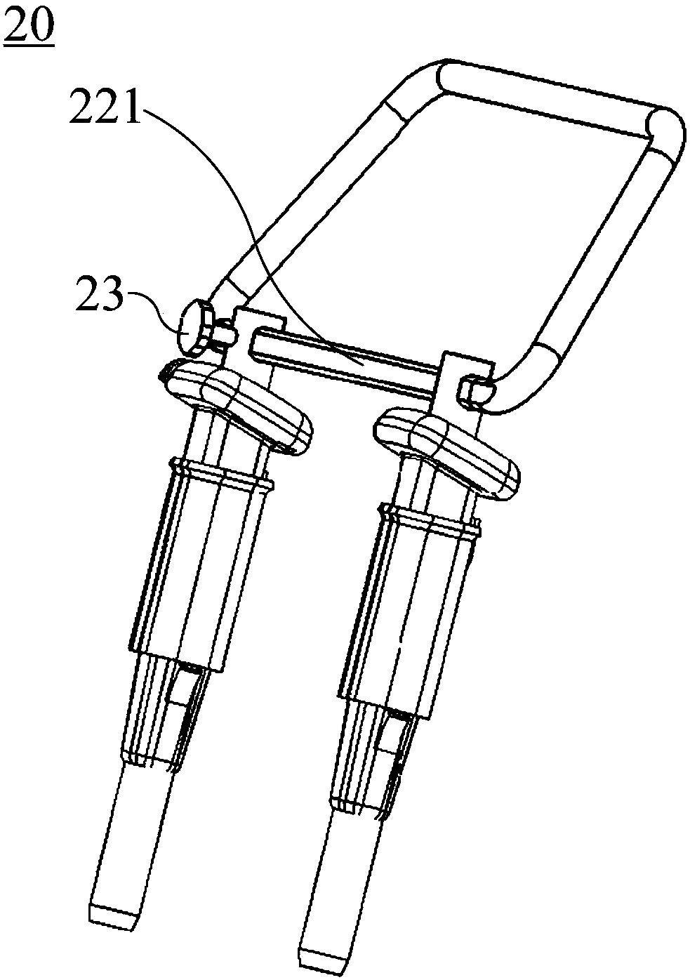 Vehicle back row seat skeleton and vehicle having same