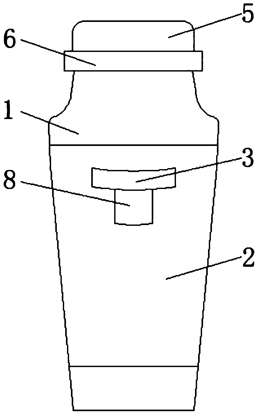 Shaker with ratio adjustable based on artificial intelligence