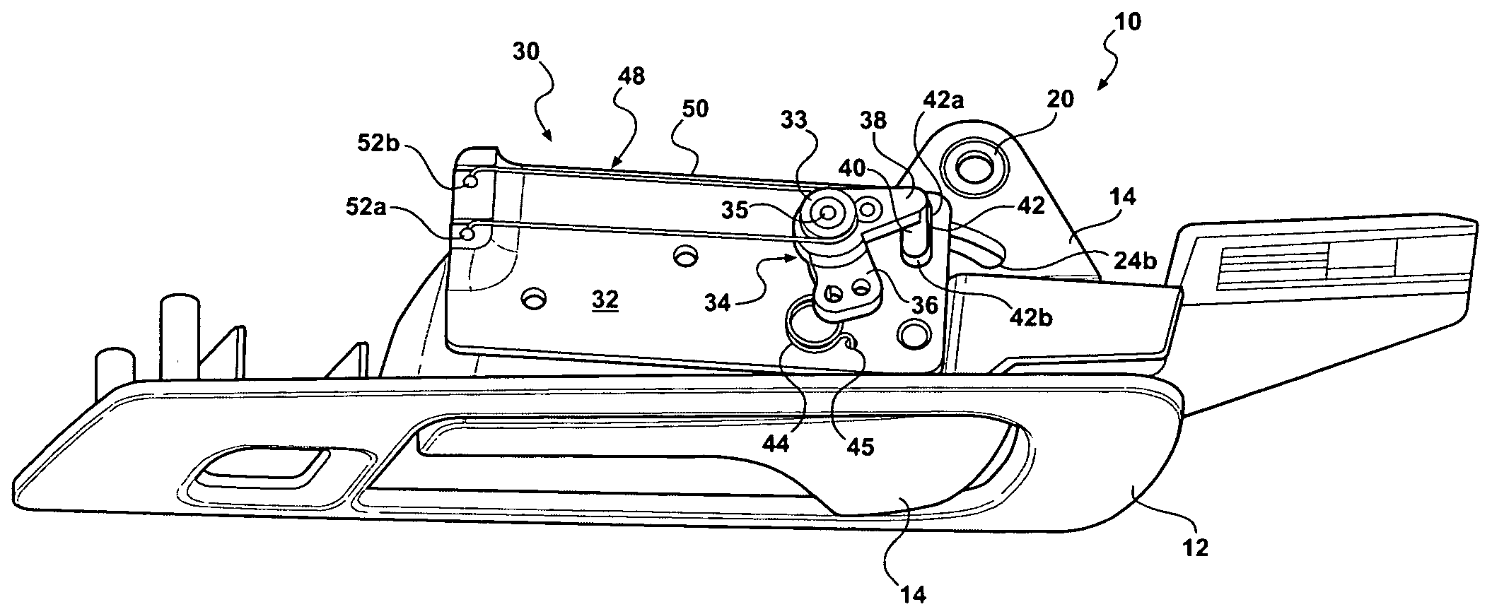 Vehicle lock controlled by a shape memory alloy actuator