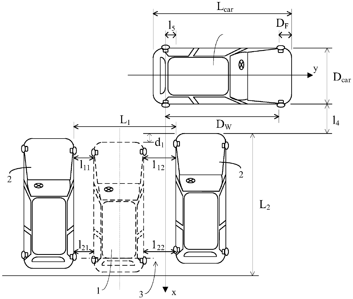 Method for assisting in parking trajectory planning