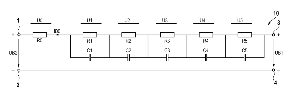 Method and apparatus for determining a constant current limit value