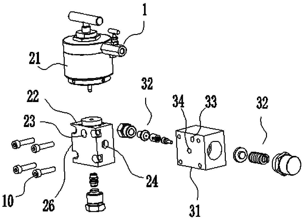 Wellhead safety three-valve control integrated module