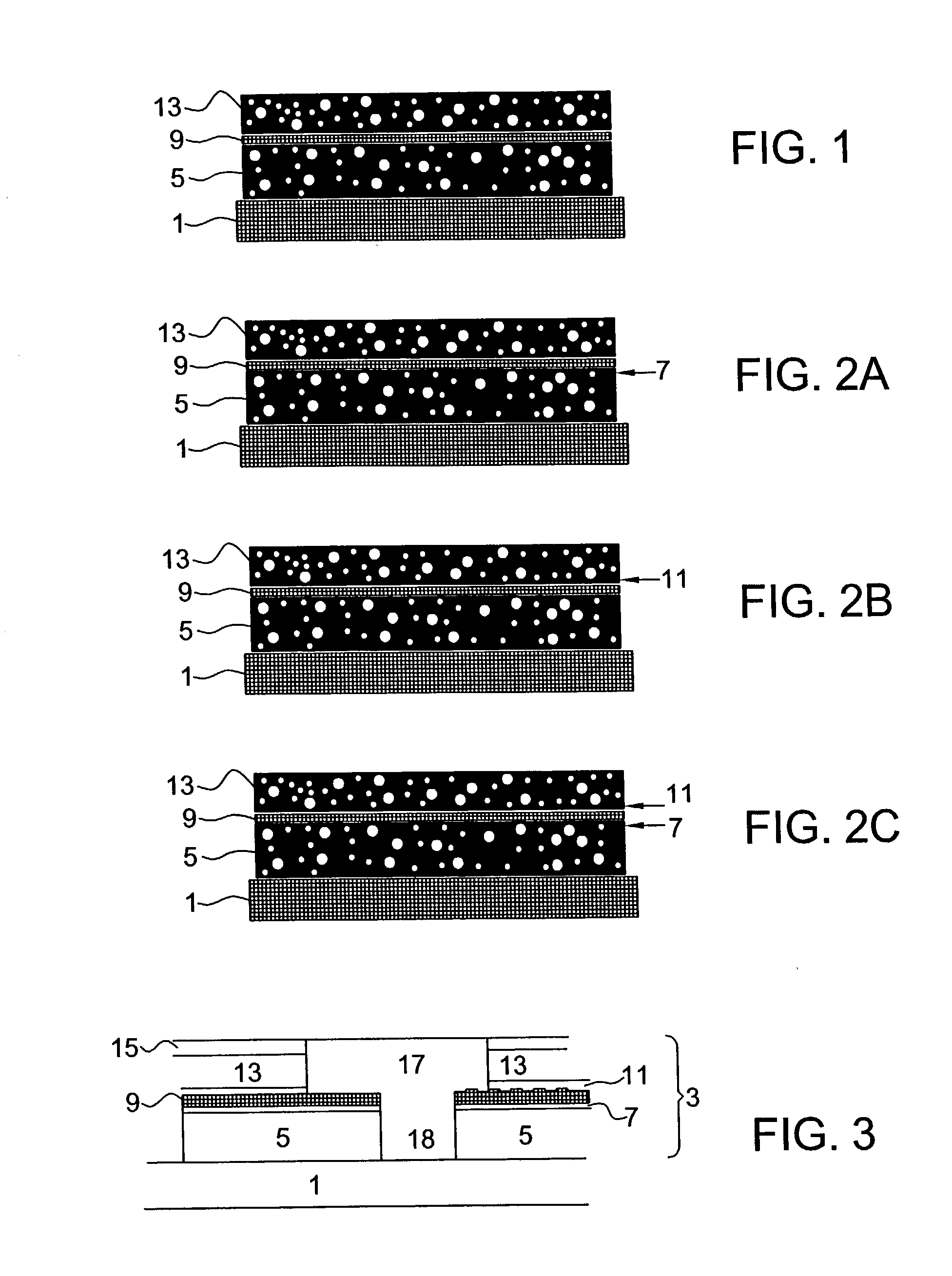 Toughness, adhesion and smooth metal lines of porous low k dielectric interconnect structures