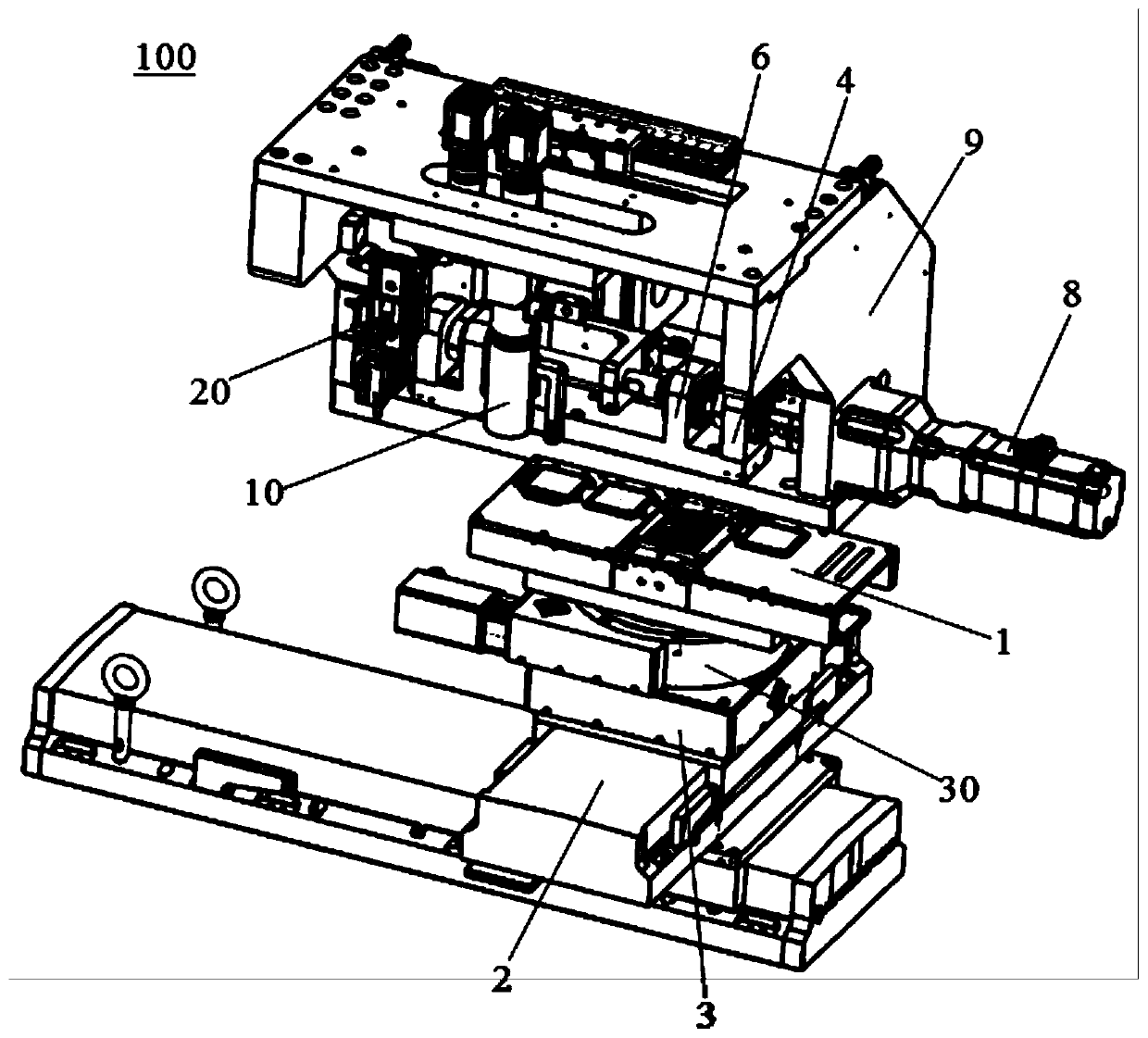 High-precision eutectic welding equipment capable of maintaining constant pressing force