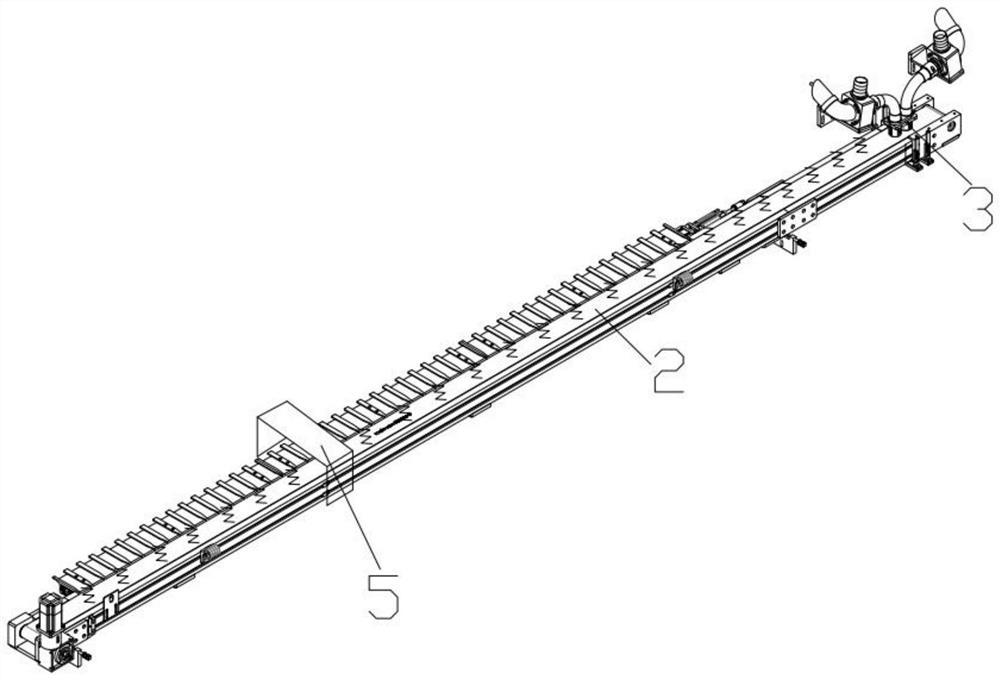 Efficient spring receiving device