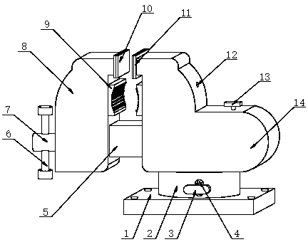 Fixture tightness adjusting device for bench worker