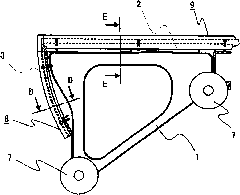 Passenger conveying device