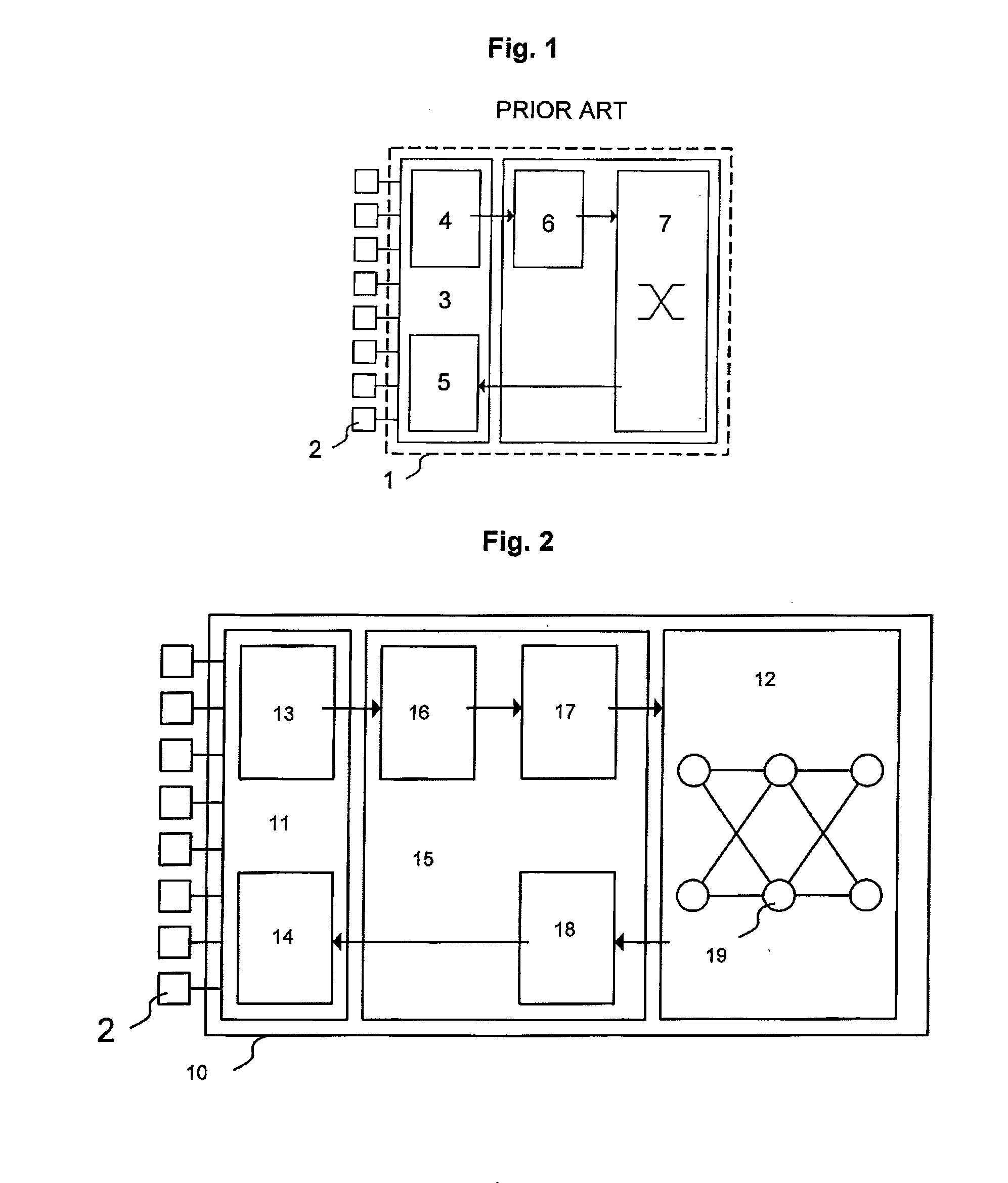 Method of data delivery across a network fabric in a router or ethernet bridge