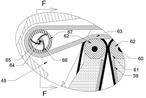 Convex grind sharpener capable of automatically changing grinding angle