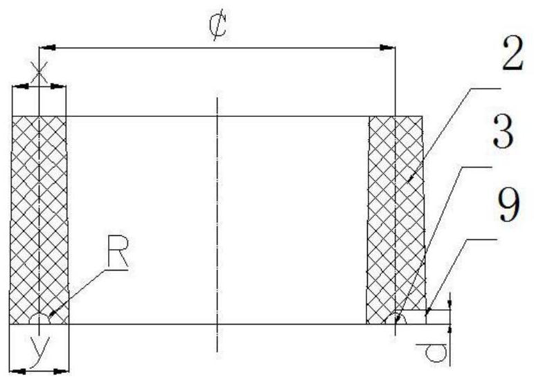 Steel ladle argon blowing upper water gap brick cup and preparation method thereof