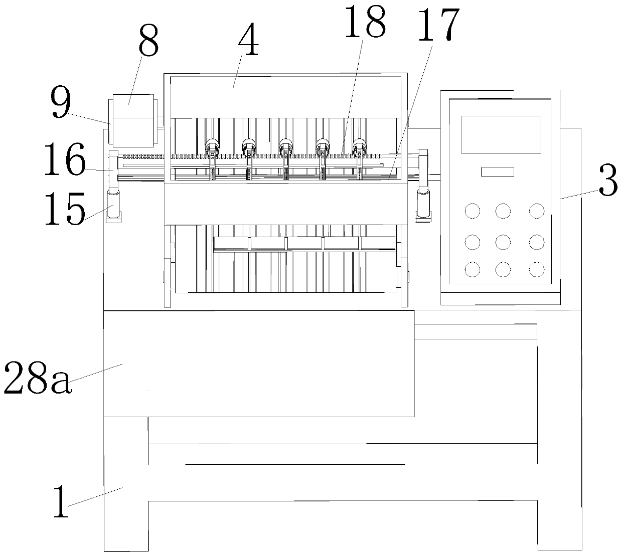 Novel cutting device for chip light-emitting diode