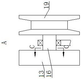 A vibration-absorbing device for connecting joints between assembled concrete columns and newly added steel beams