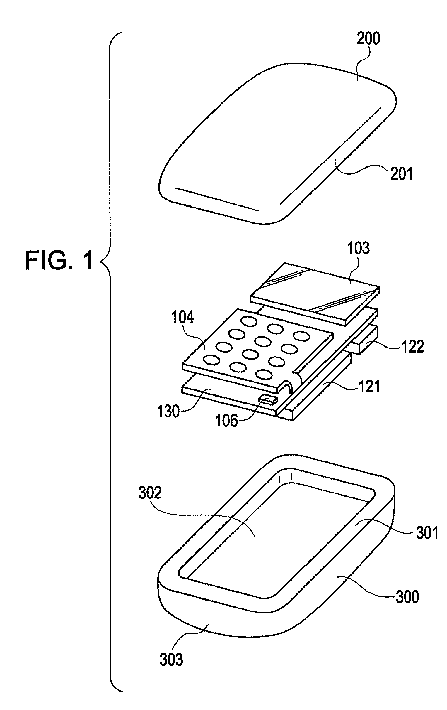 Portable wireless communication device