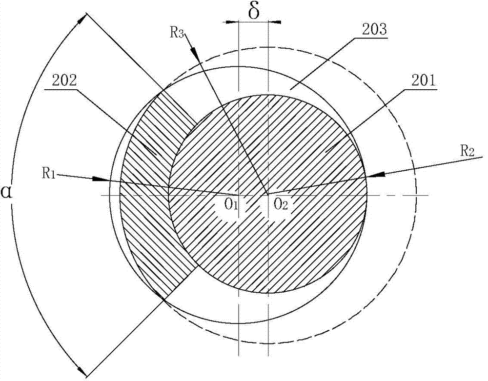 Self-balancing double-core reamer bit