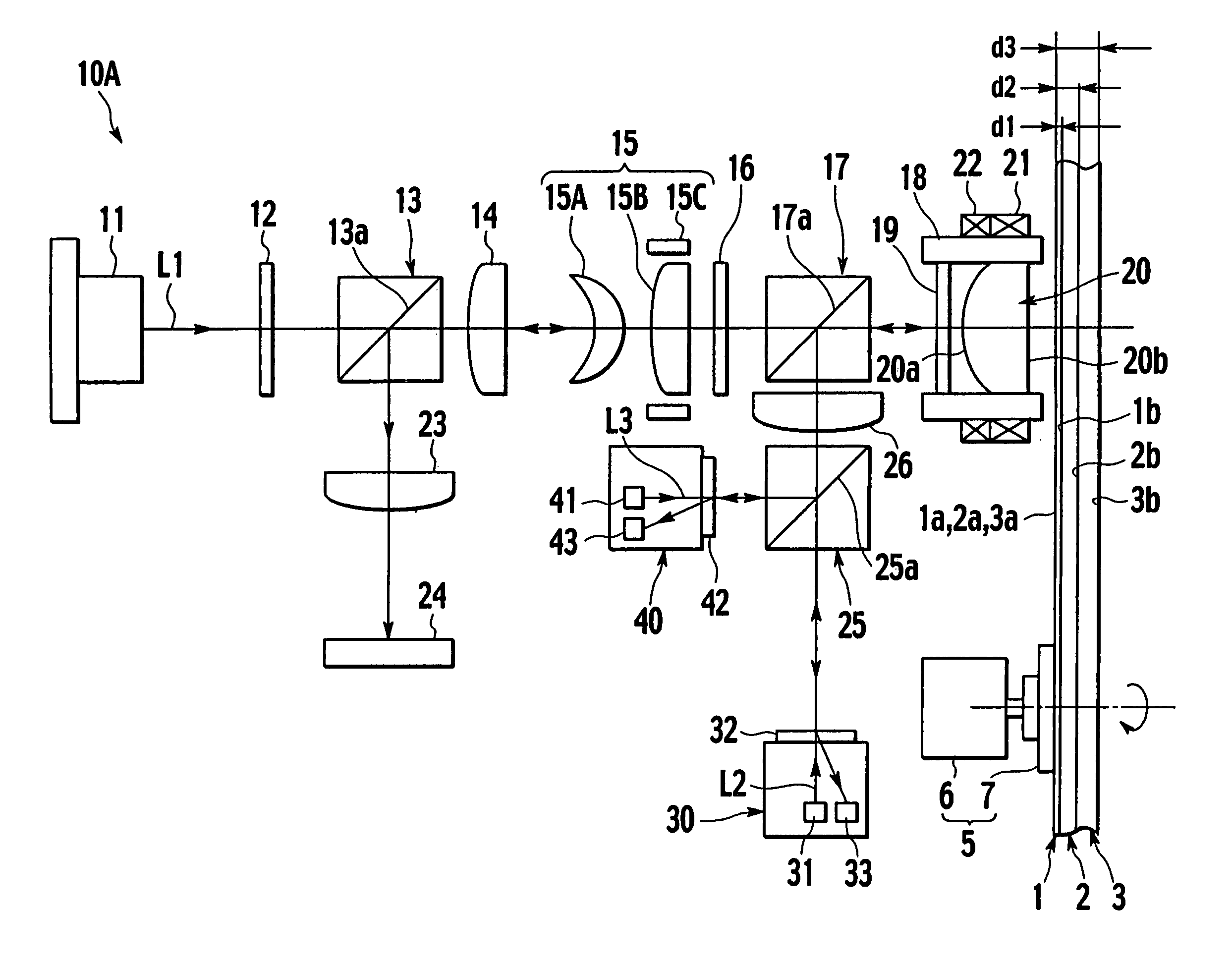 Optical pickup device