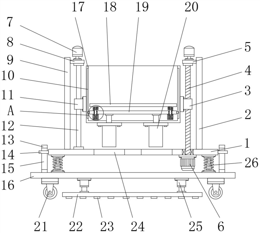 Cargo loading and unloading equipment for automobile freight