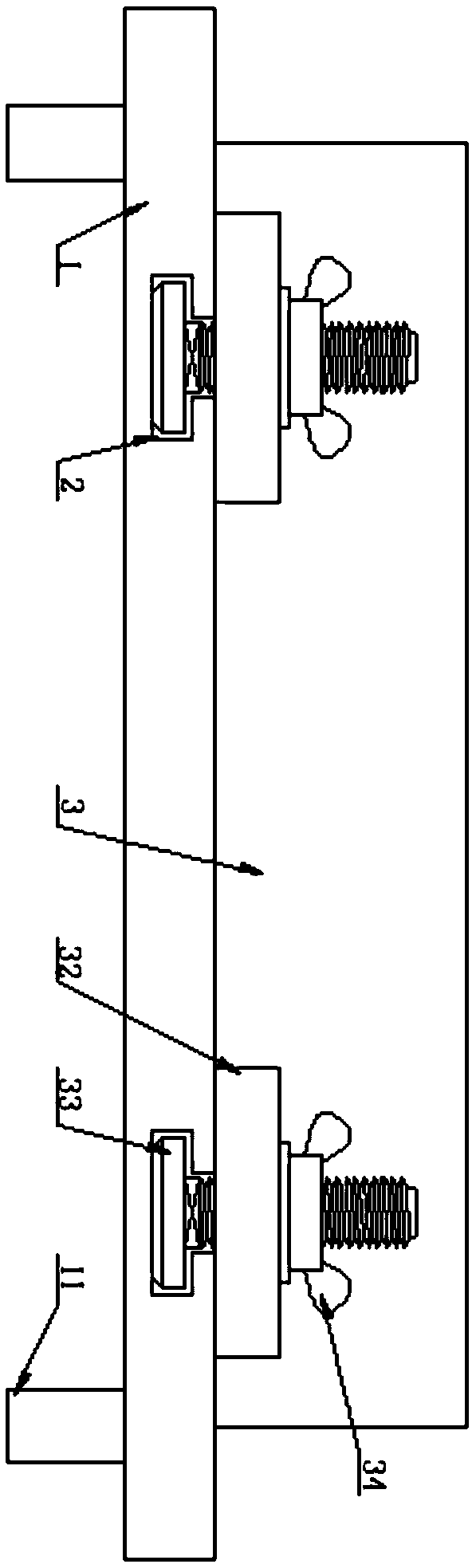 Experimental rat fixation, moxibustion and measurement integrated device and use method thereof