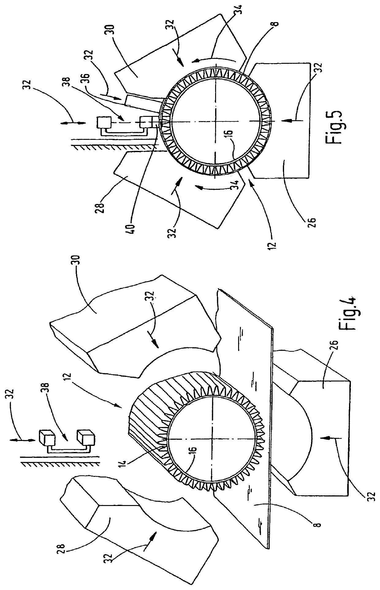 Method for producing a filter element