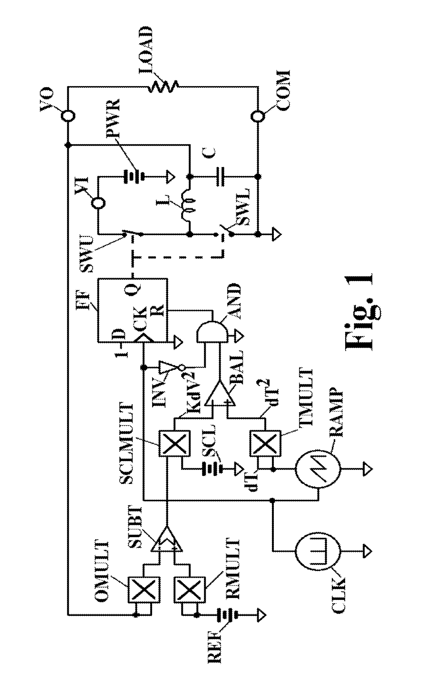 Energy predictive buck converter