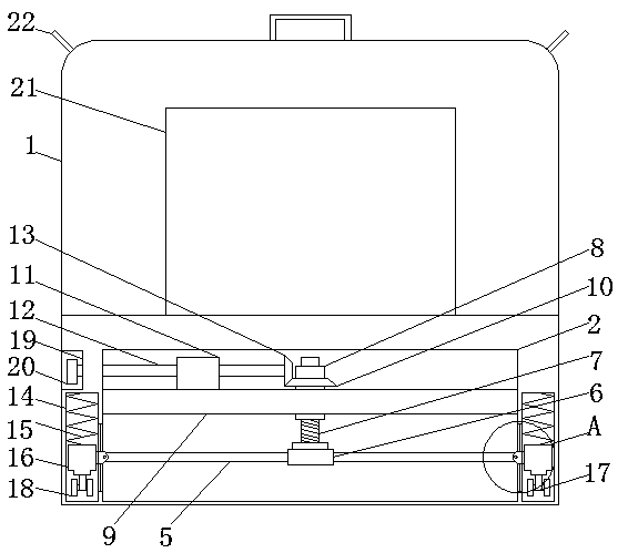 Outdoor large transformer convenient to move