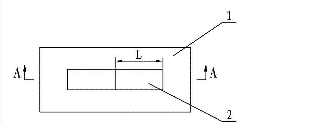 Water-based color chip for artificial leather and preparation method thereof