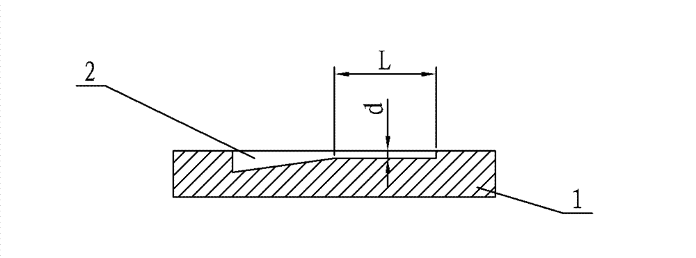 Water-based color chip for artificial leather and preparation method thereof