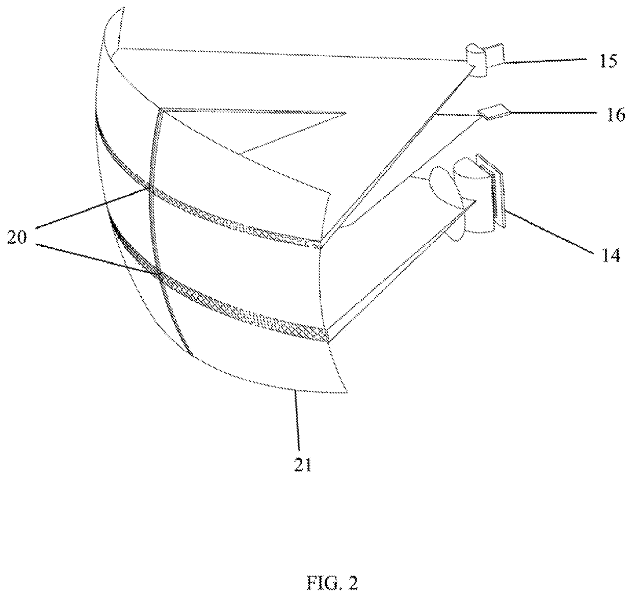 Three-dimensional scanning lidar based on one-dimensional optical phased arrays