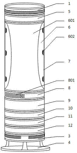 Stacked type intelligent air treatment system