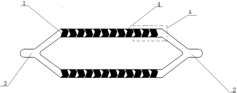 Microfluid system used for detecting circulating tumor cells (CTCs) of esophageal squamous cell carcinoma, and application thereof