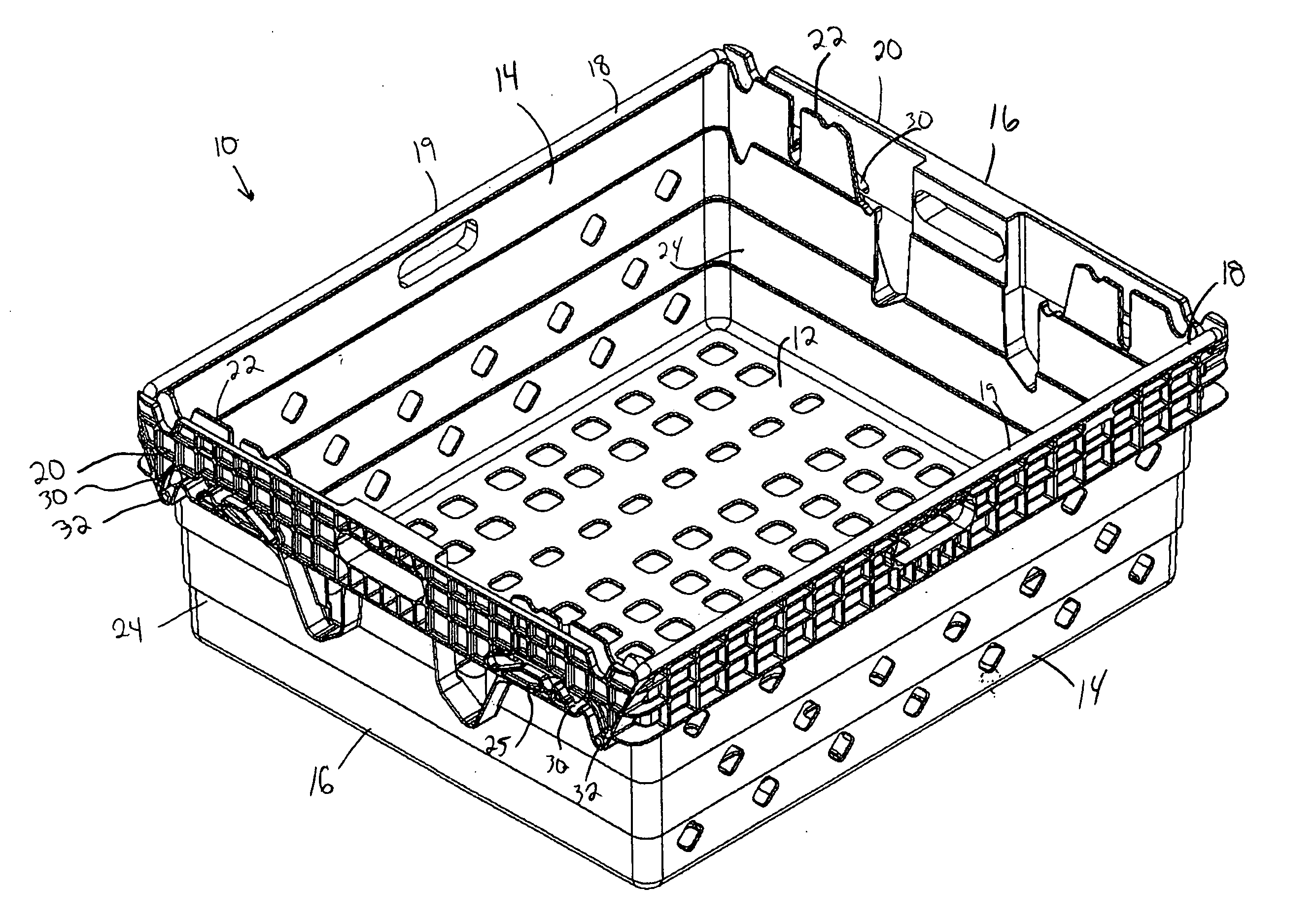 Portable storage container