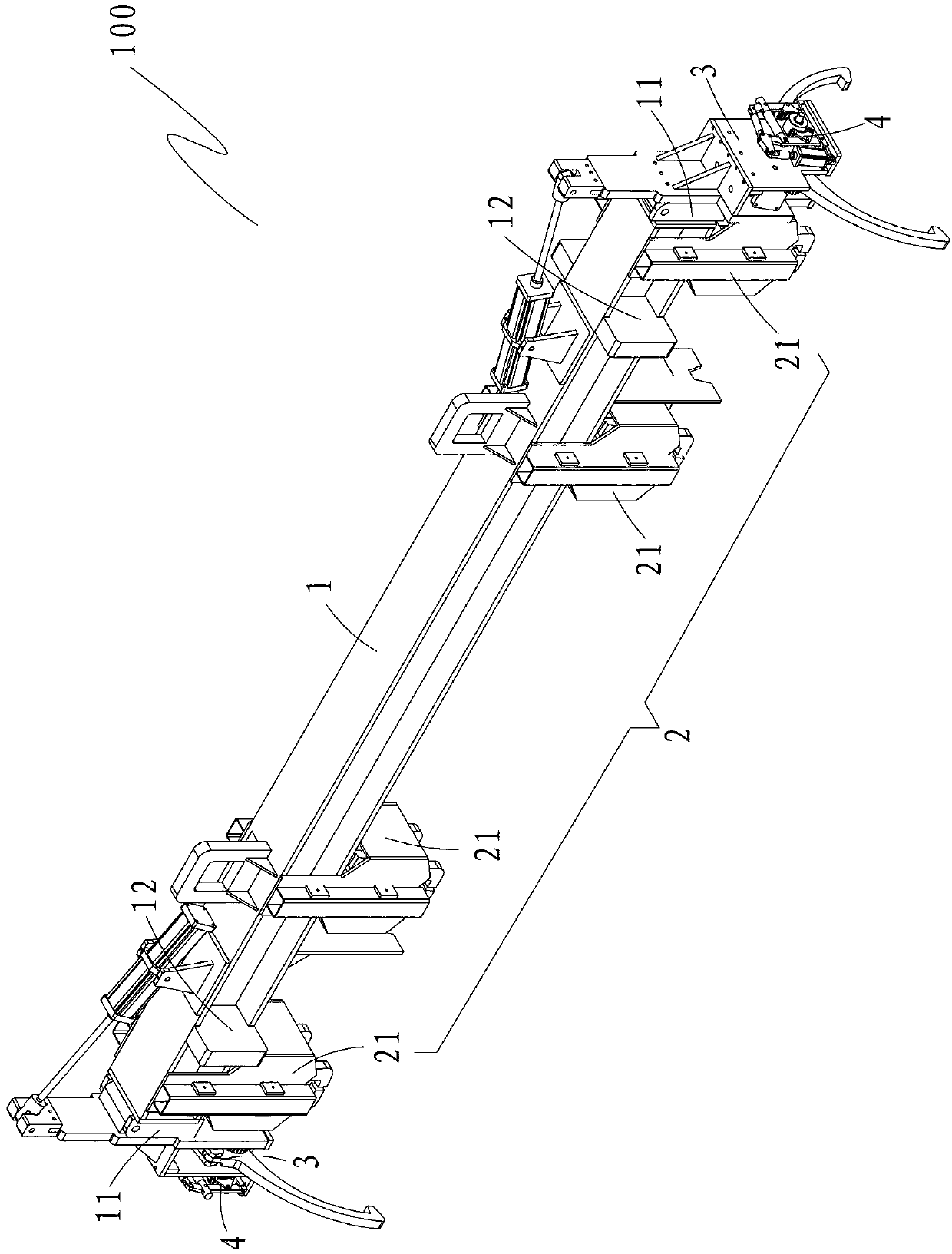 Pneumatic sling for dual-purpose full-function automatic grappling hook