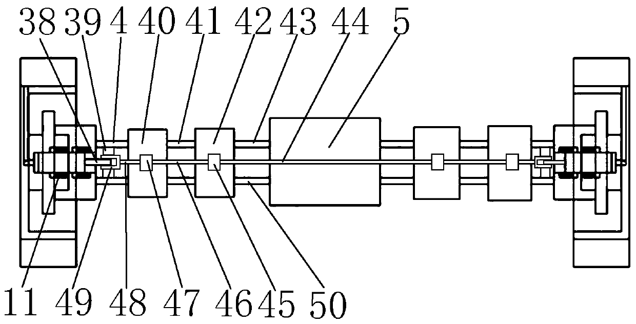 An automobile front drive axle drive mechanism for anti-skidding safe and stable automobiles