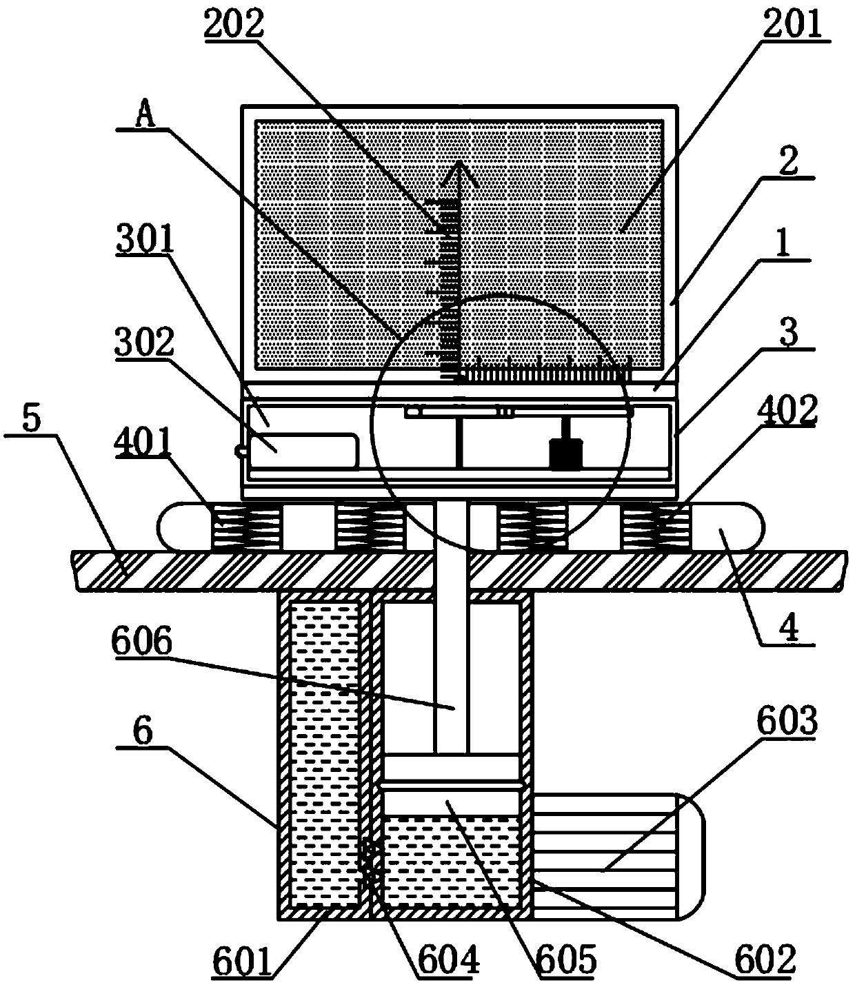 Application of mathematic teaching device