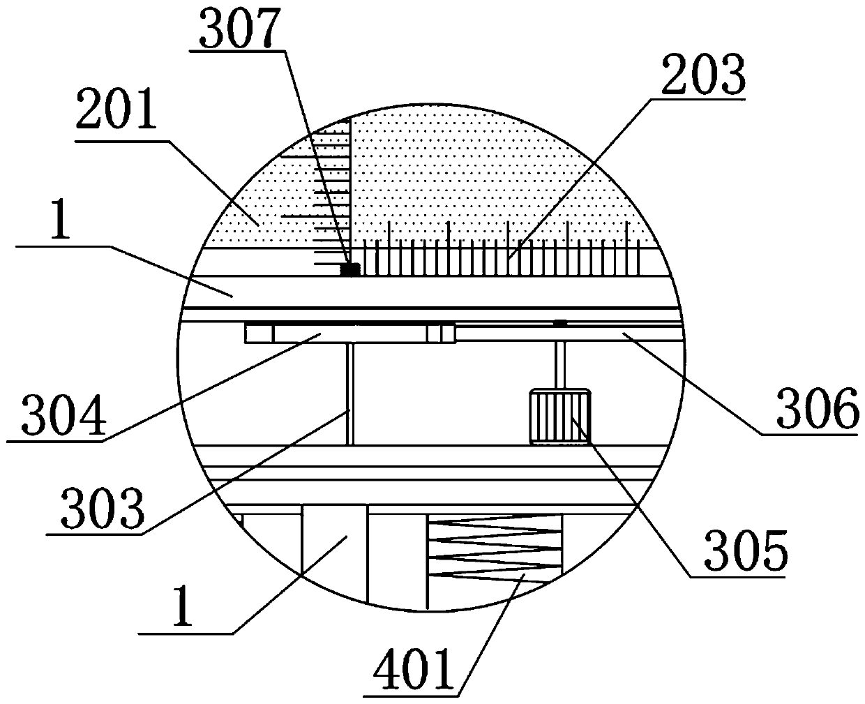 Application of mathematic teaching device