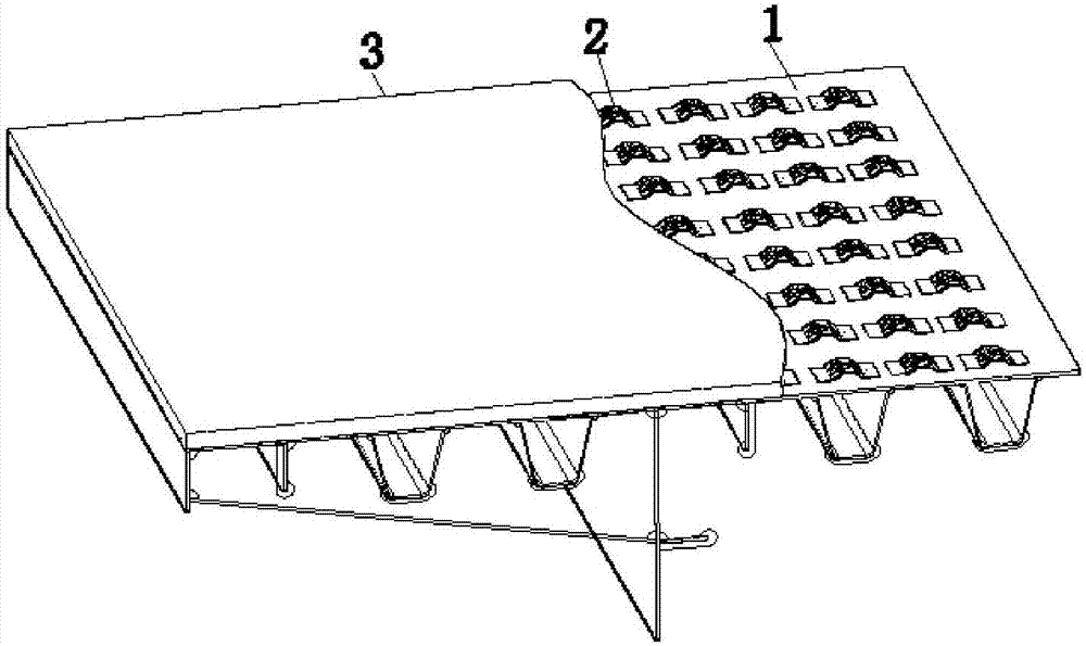 Adhesive zigzag piece-based steel fiber concrete assembled steel bridge panel