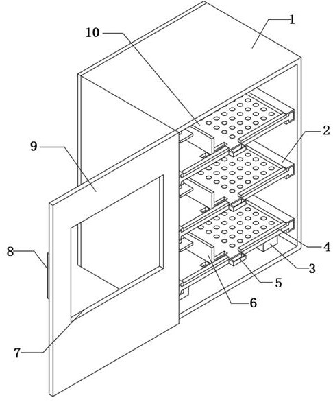 Integrated storage device for financial bills and documents of electric power companies