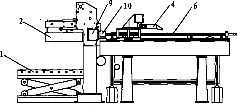 Numerical control feeding table