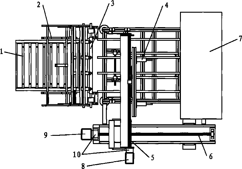 Numerical control feeding table