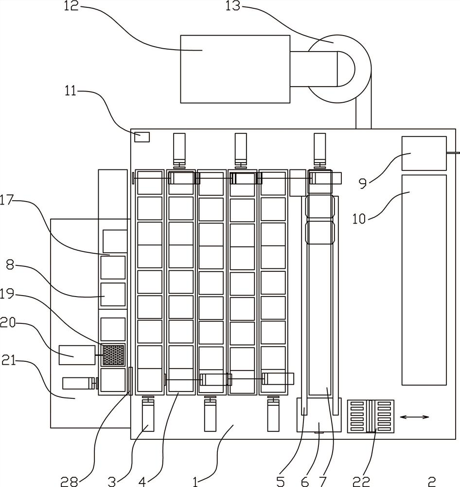 Continuous and automatic aerobic bacterium cultivation system