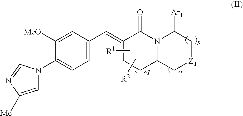 Two cyclic cinnamide compound