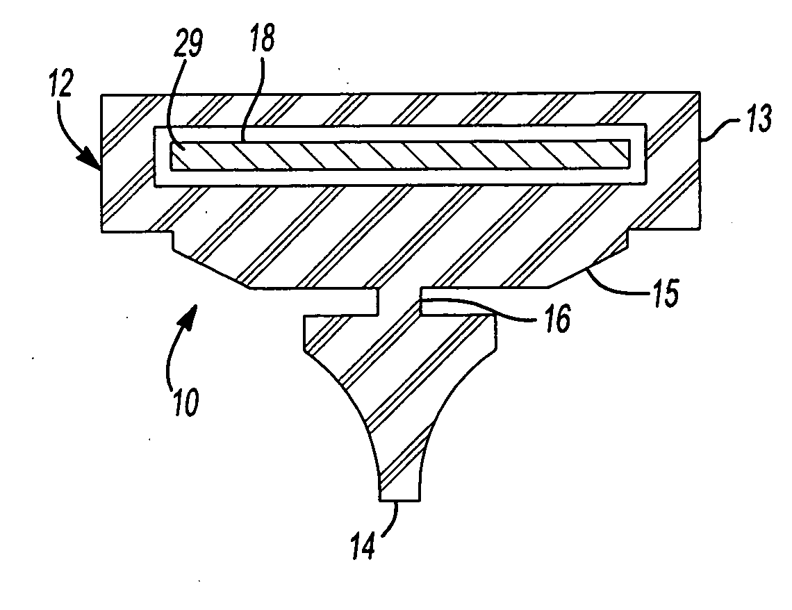 Encapsulated beam with anti-rotation system