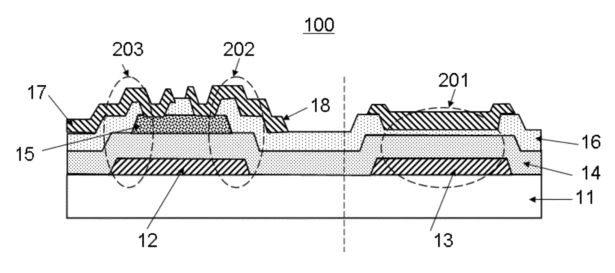 Oxide semiconductor TFT array substrate and method for forming the same