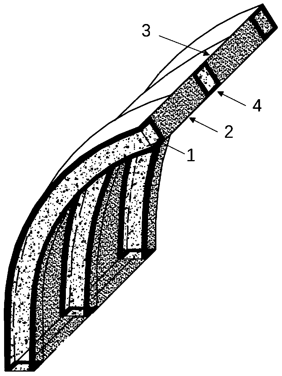 Loess tunnel supporting system and installation method thereof