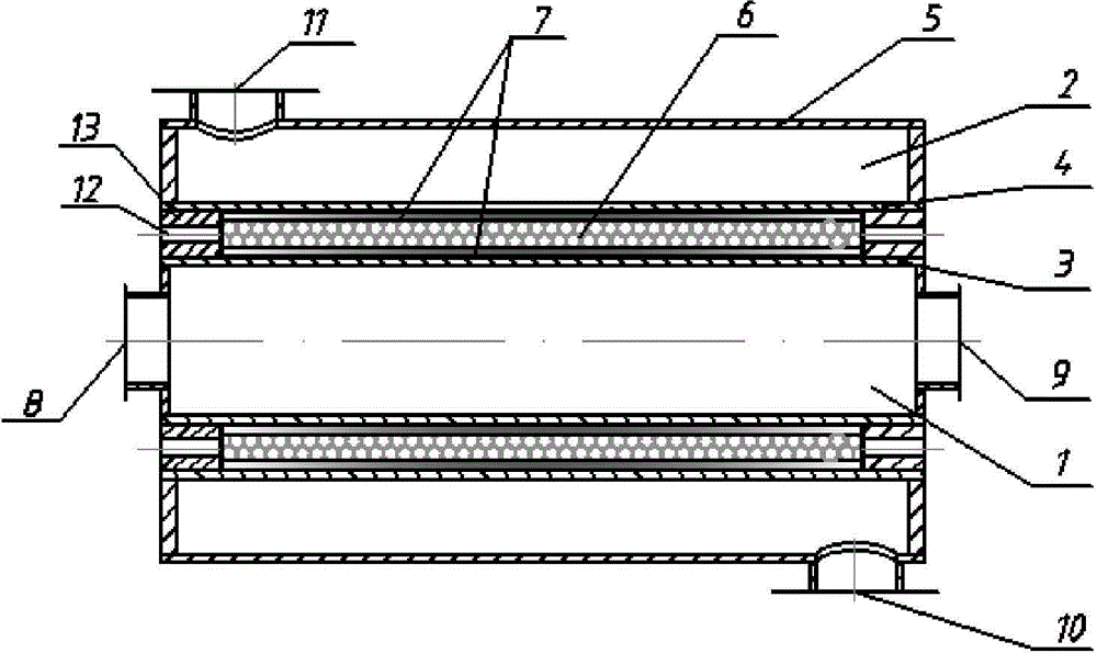 Zero-radiation high-efficient electric heating energy converter